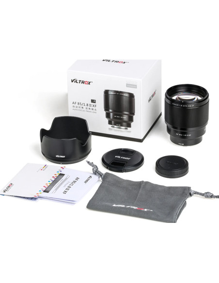 VILTROX OBIETTIVO AF 85MM F/1.8 STM II TELE FF FUJI X-MOUNT