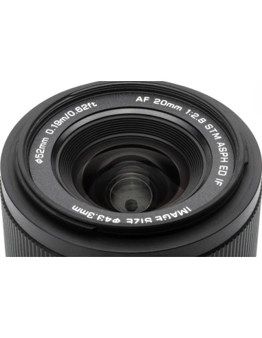 VILTROX OBIETTIVO AF 20MM F/2.8 FULL-FRAME SONY E-MOUNT