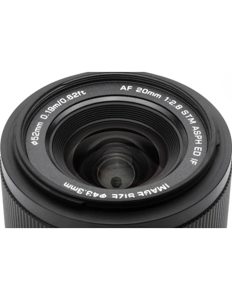 VILTROX OBIETTIVO AF 20MM F/2.8 FULL-FRAME SONY E-MOUNT