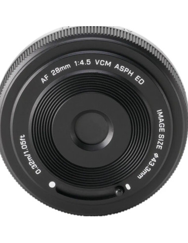 VILTROX OBIETTIVO 28 MM F/4.5 PANCAKE NIKON Z-MOUNT