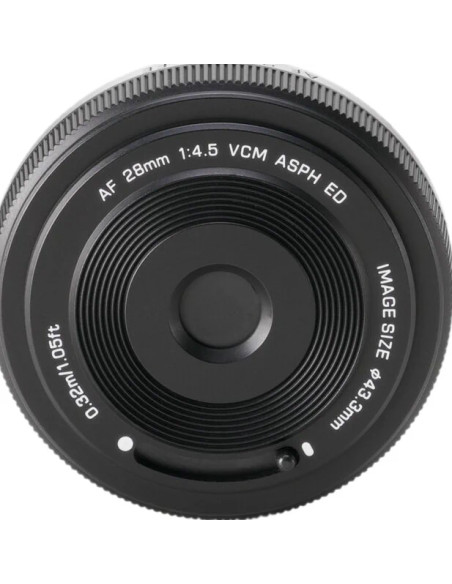 VILTROX OBIETTIVO 28 MM F/4.5 PANCAKE NIKON Z-MOUNT