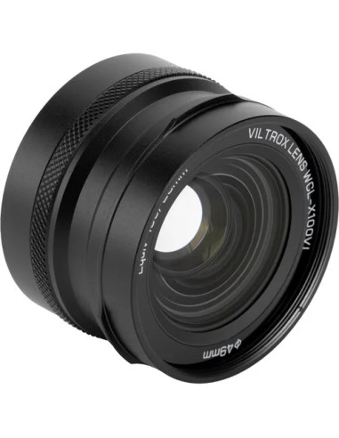 VILTROX WCL-X100VI BLACK WIDE-ANGLE CONVERSION LENS (75G. 18,6MM) FOR FUJI X100 SERIES