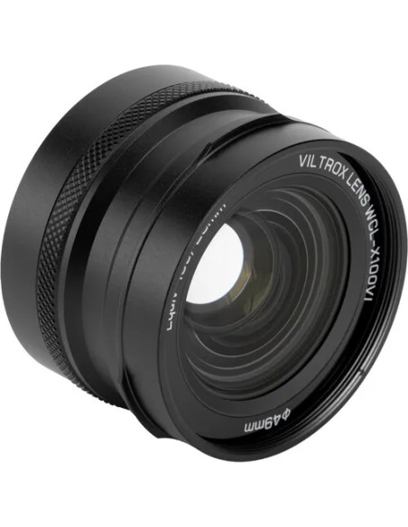VILTROX WCL-X100VI BLACK WIDE-ANGLE CONVERSION LENS (75G. 18,6MM) FOR FUJI X100 SERIES