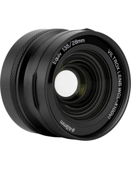 VILTROX WCL-X100VI BLACK WIDE-ANGLE CONVERSION LENS (75G. 18,6MM) FOR FUJI X100 SERIES