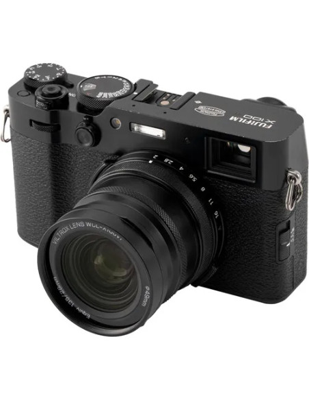 VILTROX WCL-X100VI BLACK WIDE-ANGLE CONVERSION LENS (75G. 18,6MM) FOR FUJI X100 SERIES