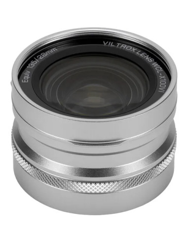 VILTROX WCL-X100VI SILVER WIDE-ANGLE CONVERSION LENS (75G. 18,6MM) FOR FUJI X100 SERIES