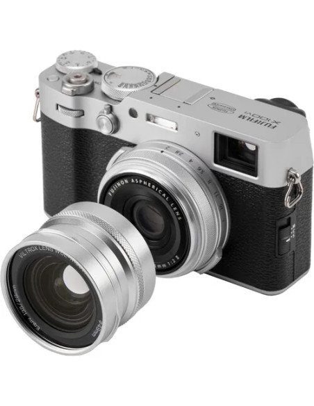 VILTROX WCL-X100VI SILVER WIDE-ANGLE CONVERSION LENS (75G. 18,6MM) FOR FUJI X100 SERIES