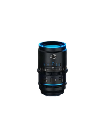 SIRUI ASTRA 50MM T1.8 PANASONIC L-MOUNT BLUE FLARE 1.33X FULL FRAME AUTO FOCUS ANAMORPHIC CINE LENS
