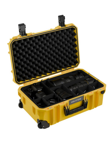 TORTOISE T-300 20 INCH CARRY-ON PROTECTOR CASE (YELLOW)