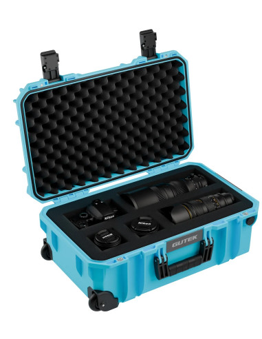 TORTOISE T-300 20 INCH CARRY-ON PROTECTOR CASE (AZURE BLUE)