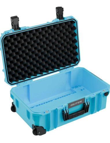 TORTOISE T-300 20 INCH CARRY-ON PROTECTOR CASE (AZURE BLUE)