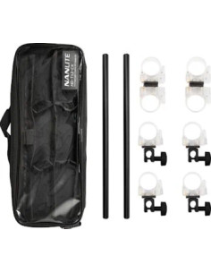 Kit 2 Barre con clamp per Pavotube – 395mm 2