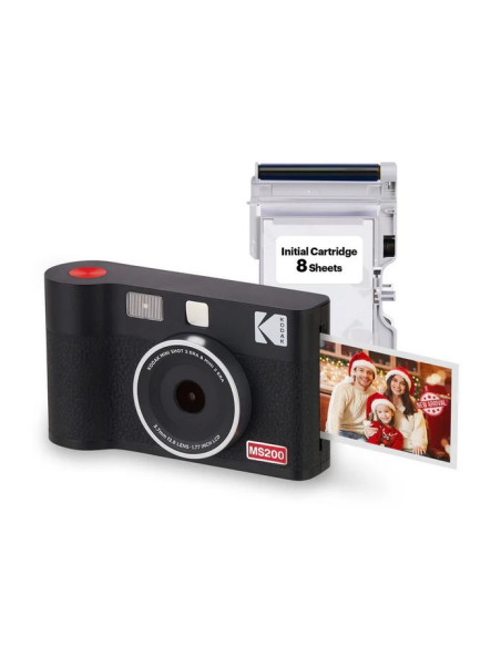 KODAK INSTANT CAM MINI SHOT 2 ERA MS200 5,3X8,64 4PASS +8 SCATTI