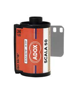 ADOX SCALA 50 B/W PELLICOLA 135-36 DIAPOSITIVA BIANCO NERO