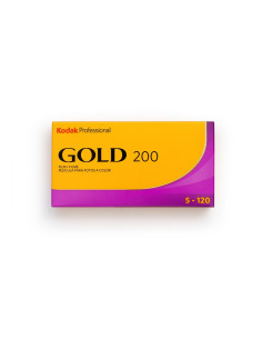KODAK 1075597 PROFESSIONAL GOLD 200 120 5PZ