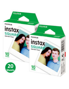 FUJI INSTAX, SQUARE FILM 6X6, 20 DOPPIE  16576520