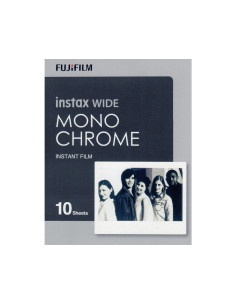 FUJI INSTAX WIDE FILM MONOCHROME B&W 10SCATTI SINGLE