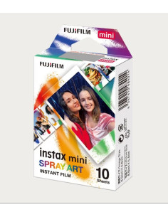 FUJI INSTAX MINI 10 SINGLE FILM SPRAY ART
