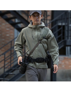 OneMo Photography Waist Belt (Dark Night Camo) 2