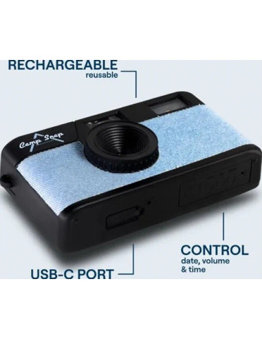 Screen Free Digital Cameras Denim