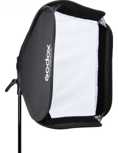 Staffa Speedlite S2 per flash con attacco Bowens con softbox 60cm e borsa
