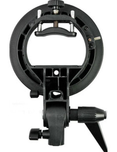 Staffa Speedlite S2 per flash con attacco Bowens con softbox 60cm e borsa 2