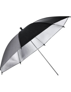 UB-002 riflettore per studio fotografico Ombrello Nero, Argento 2