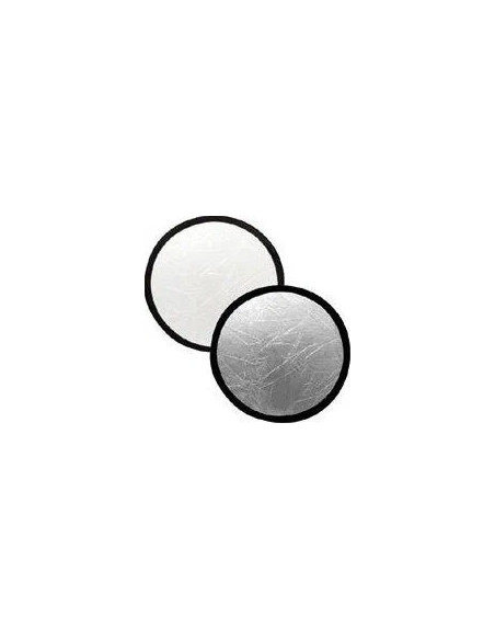 Pannelli riflettenti circolari 50 cm Bianco - Argento
