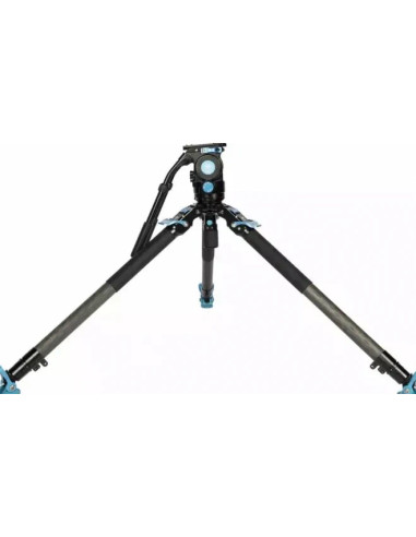 Kit treppiede video professionale SVT75 + SVH15 LITE Rapid in fibra di carbonio