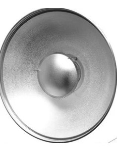 Parabola Beauty Dish Silver 42cm