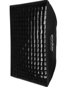 Softbox 80x120cm con griglia a nido d'ape