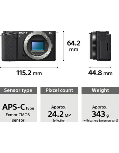 ZV-E10 + SEL-P 16-50mm f/3.5-5.6 OSS II