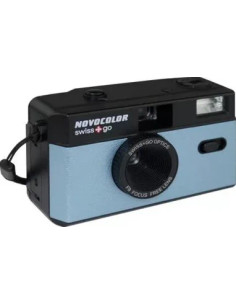 SWISS-GO Photo Camera Novocolor 35mm Ananlogica Blu