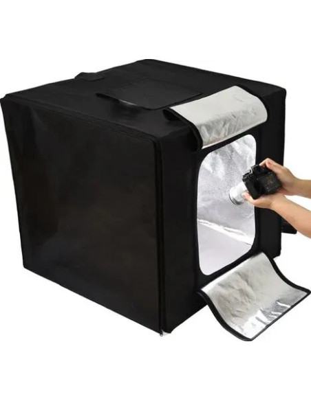 LST40 MINI STUDIO BOX 40X40X40 CM DIFFUSION BOX CON 3 LED