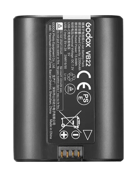 VB-22 BATTERIA PER V480 E V1MID 2200MAH CARICA USB-C