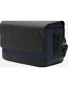 SB100 Borsa da spalla Blu, Marrone 2