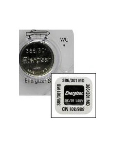 301/386 Batteria monouso Ossido d'argento (S)