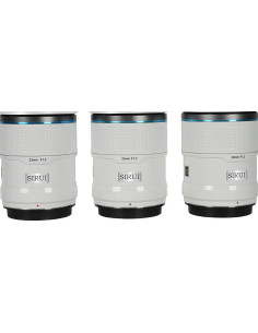 Set Sniper APS-C AF Fuji X f/1.2 (23mm, 33mm, 55mm) White 2