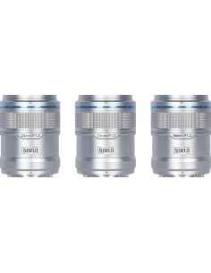 Set Sniper APS-C AF Fuji X f/1.2 (23mm, 33mm, 55mm) Silver 2