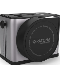 Platinum PD70W Adattatore universale con cavo magnetico 3x USB-C 1xUSB-A