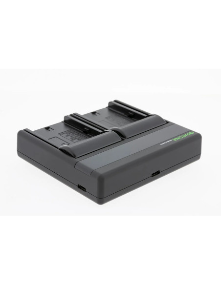 PREMIUM DUAL PD PERFORMANCE CHARGER FOR SONY NP-FM50 INCL. USB-C INPUT/OUTPUT