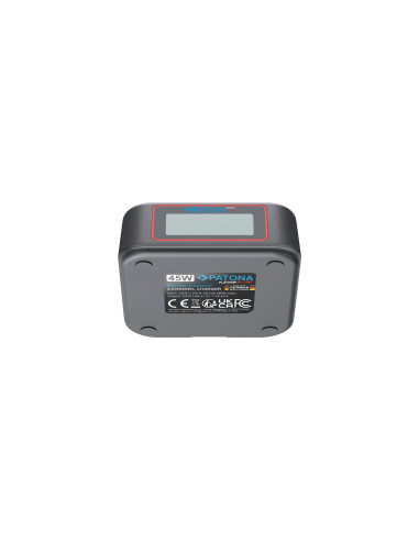 PLATINUM USB-C PD QC 4-PORT FAST CHARGER FOR CANON LP-E6 LP-E6N LP-E6NJ LP-E6P