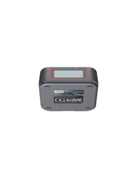 PLATINUM USB-C PD QC 4-PORT FAST CHARGER FOR CANON LP-E6 LP-E6N LP-E6NJ LP-E6P