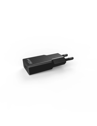 PLATINUM GAN PD20W FLAT ADAPTER BLACK 1X USB-C PD3.0 QC3.0
