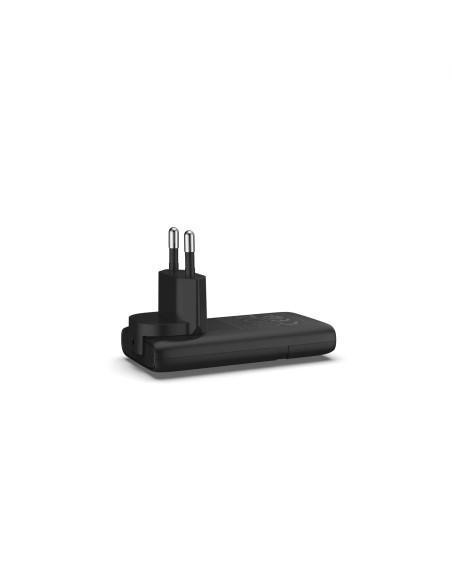 PLATINUM GAN PD65W FLAT ADAPTER BLACK 2X USB-C PD3.0 QC3.0
