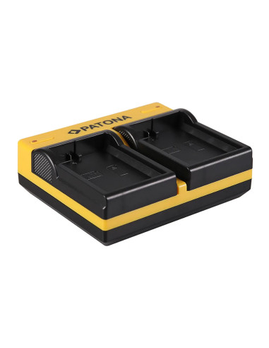 DUAL CHARGER NIKON EN-EL14 COOLPIX D3100 D3200 D5100 D5200 P7000 P7100 P7700 INCL. MICRO-USB