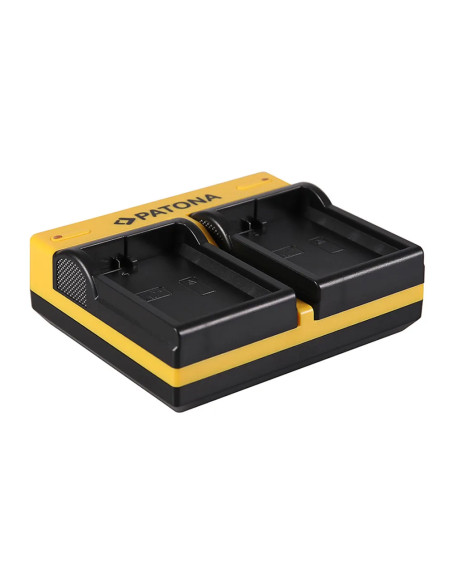 DUAL CHARGER NIKON EN-EL14 COOLPIX D3100 D3200 D5100 D5200 P7000 P7100 P7700 INCL. MICRO-USB