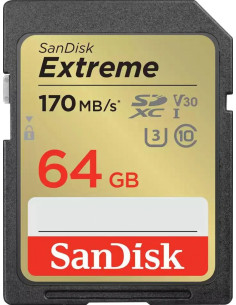 Extreme 64 GB SDXC UHS-I Classe 10