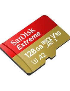 SanDisk Extreme 128 GB MicroSDXC + Adattoatore SD