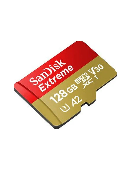 SanDisk Extreme 128 GB MicroSDXC + Adattoatore SD
